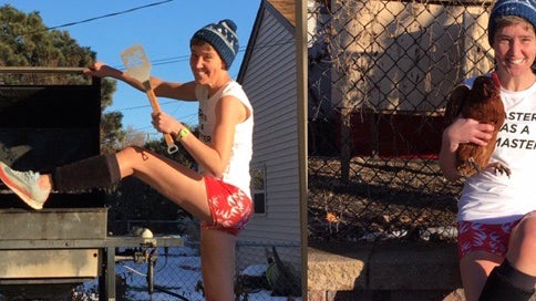 Season's Greetings from Jungle Chicken and Her Ankle Biters