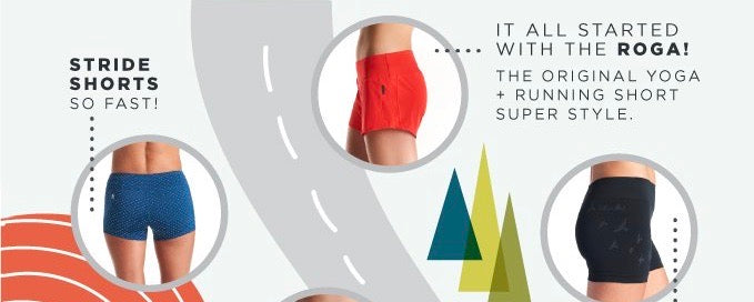 How to Pick Your Perfect Pair: Oiselle Shorts Infographic