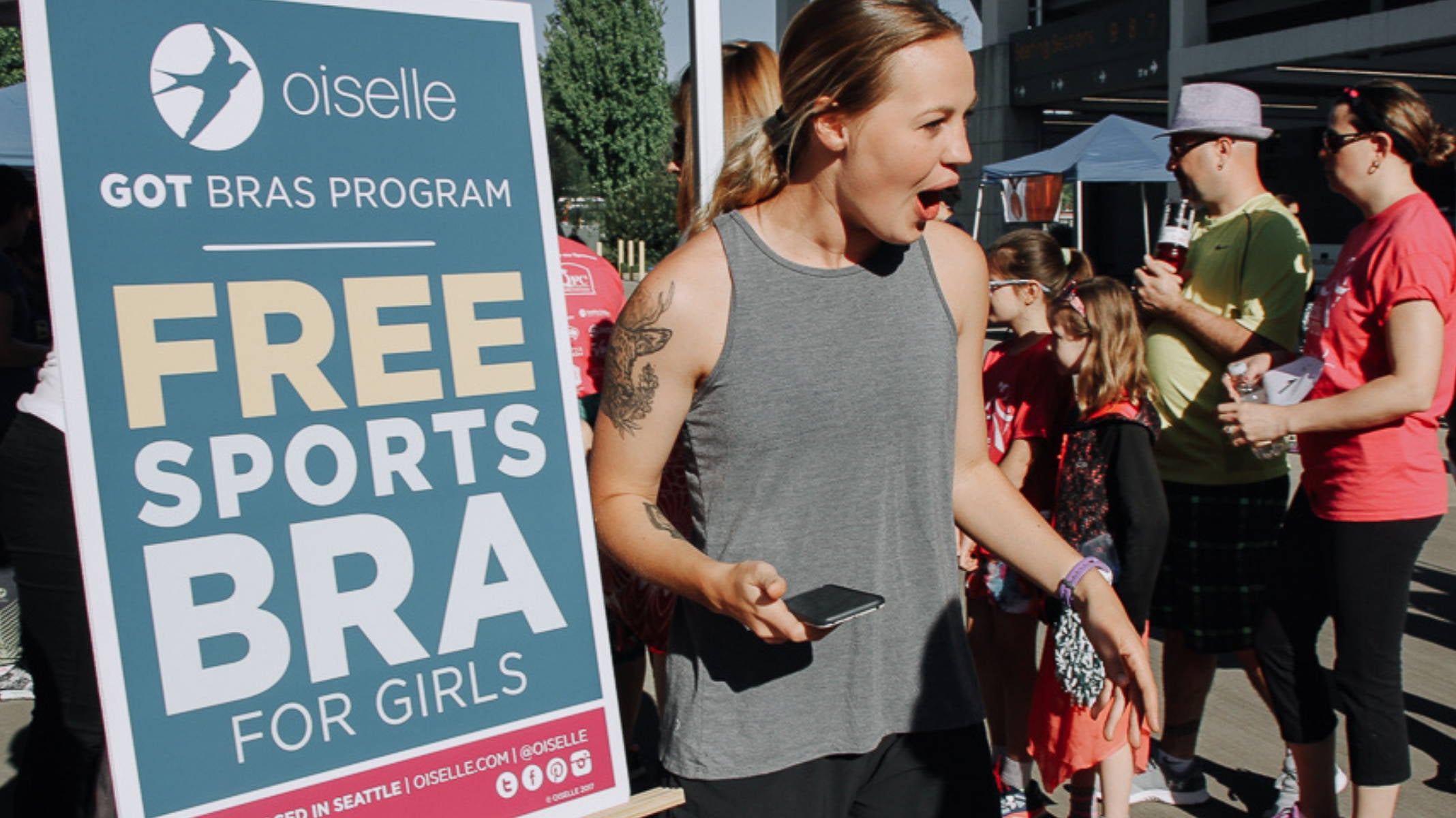 BRAS FOR GIRLS - BIG STRIDES AHEAD