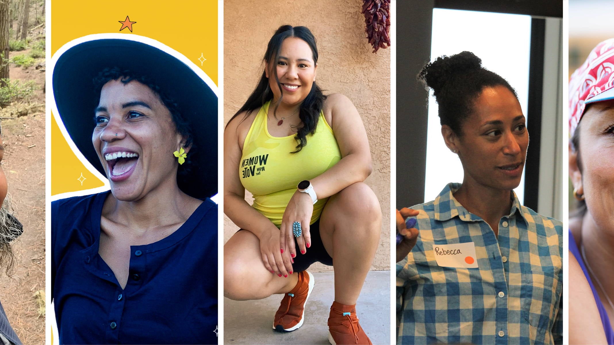 WOMEN RUN THE VOTE PANEL