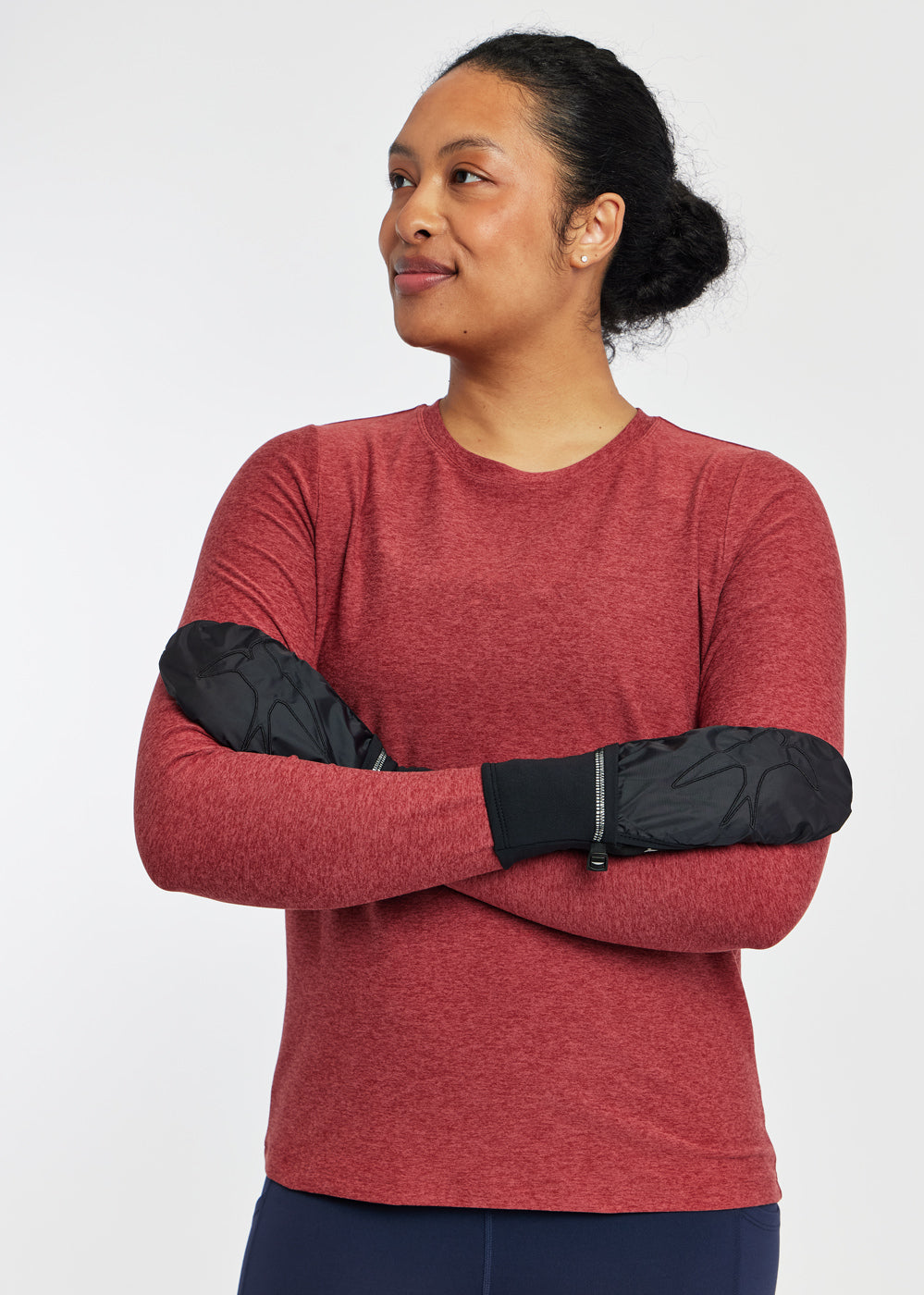 Bad Weather Running Gloves, front