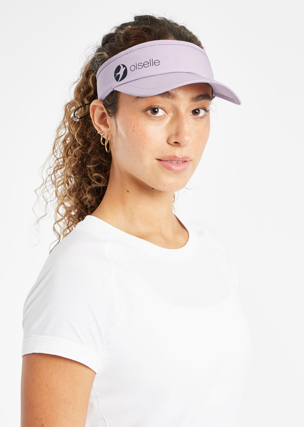 Foldable Roga Visor in Light Purple, front view