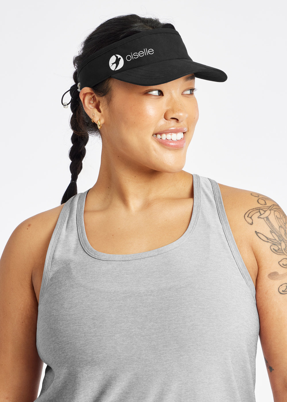 Foldable Running Visor in Black, photo 1