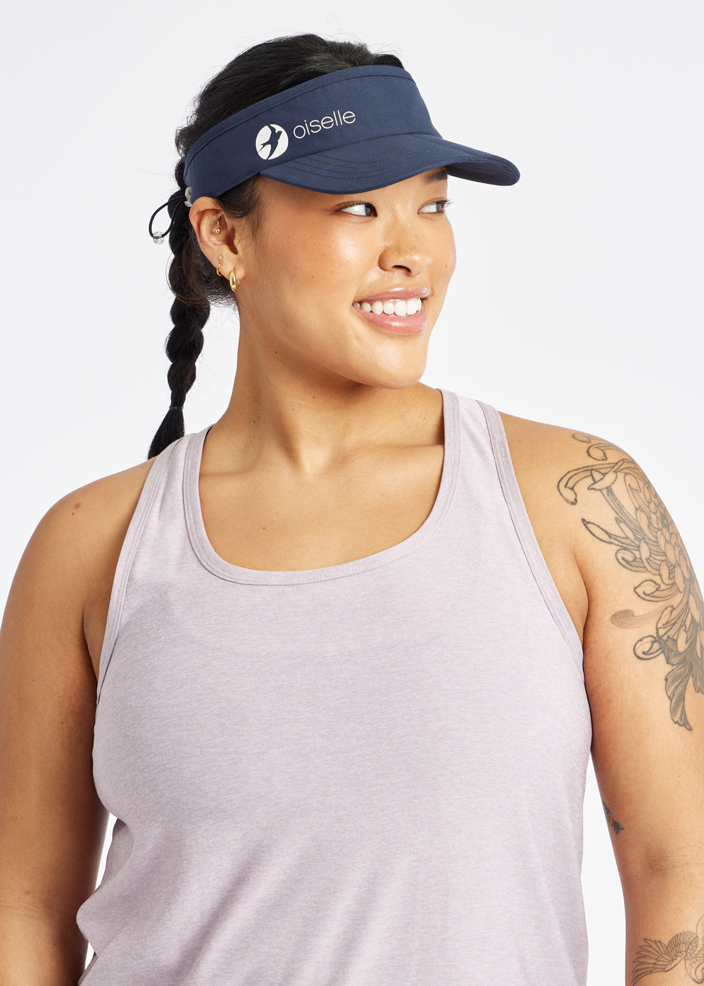 Foldable Running Visor in Ink Blue, photo 1