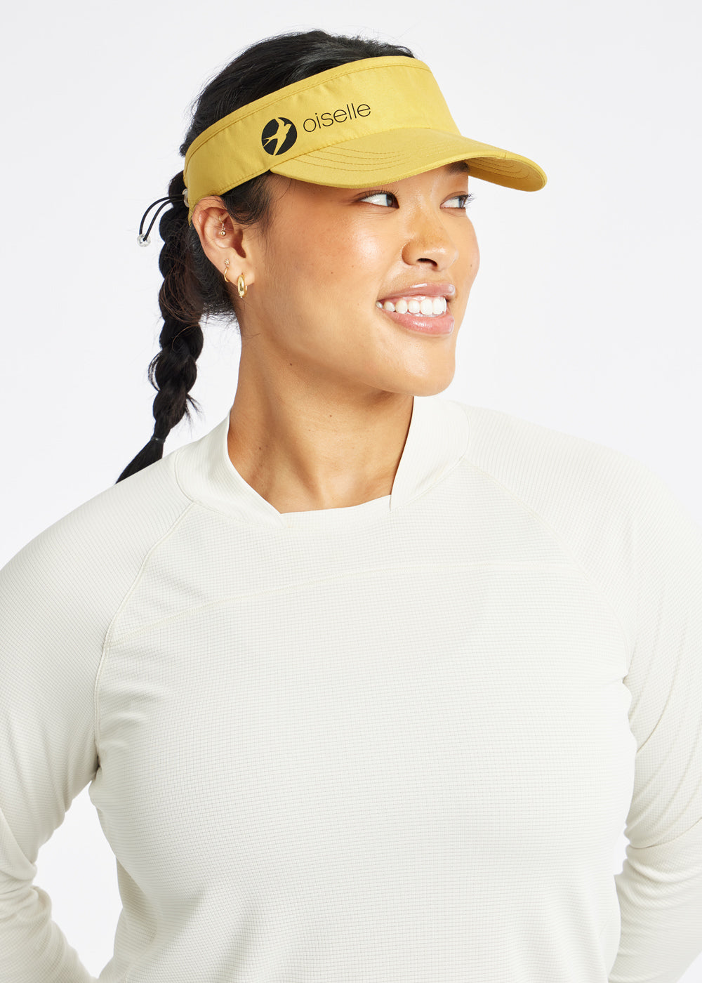Foldable Running Visor in Saffron Yellow, photo 1