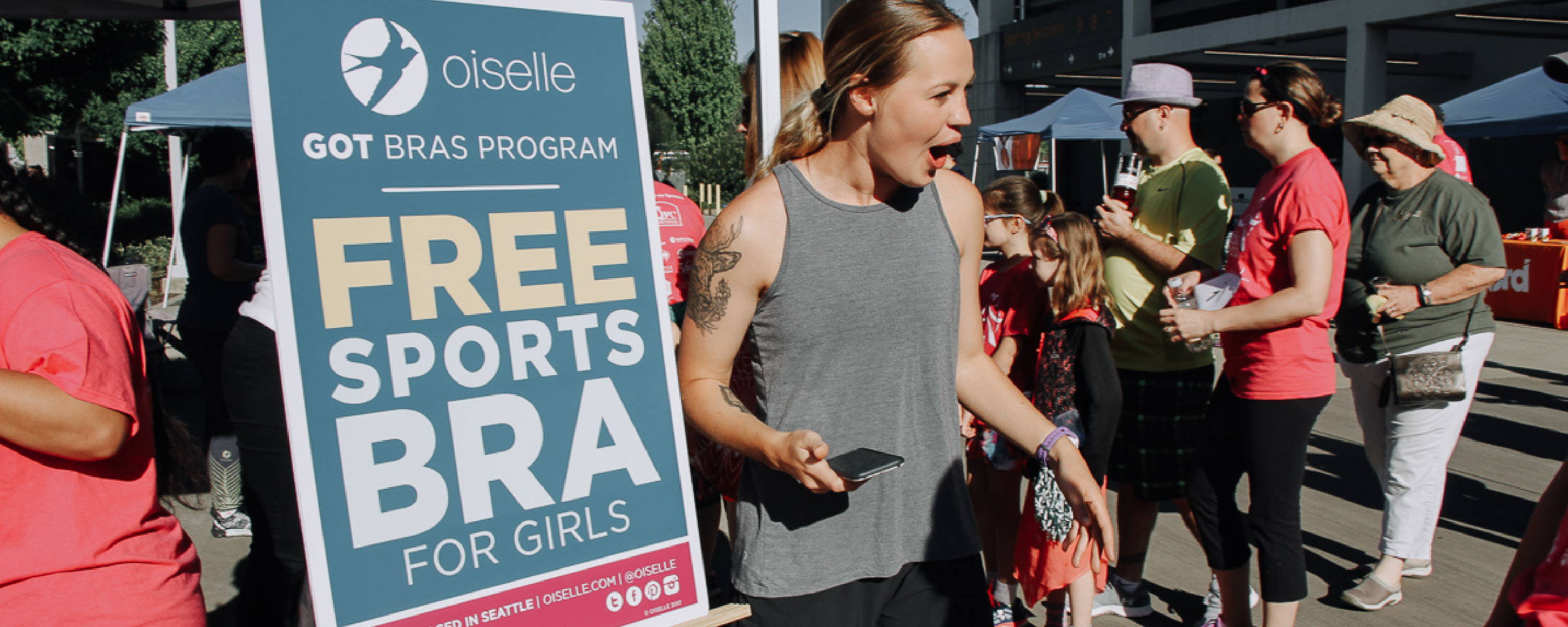 BRAS FOR GIRLS - BIG STRIDES AHEAD