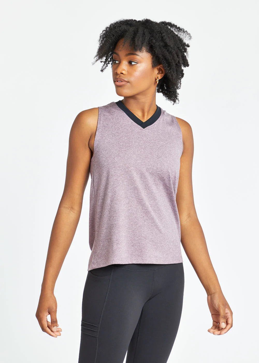 AMD Lux V Neck Tank
