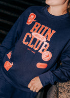 Allie O Sweatshirt in Blue