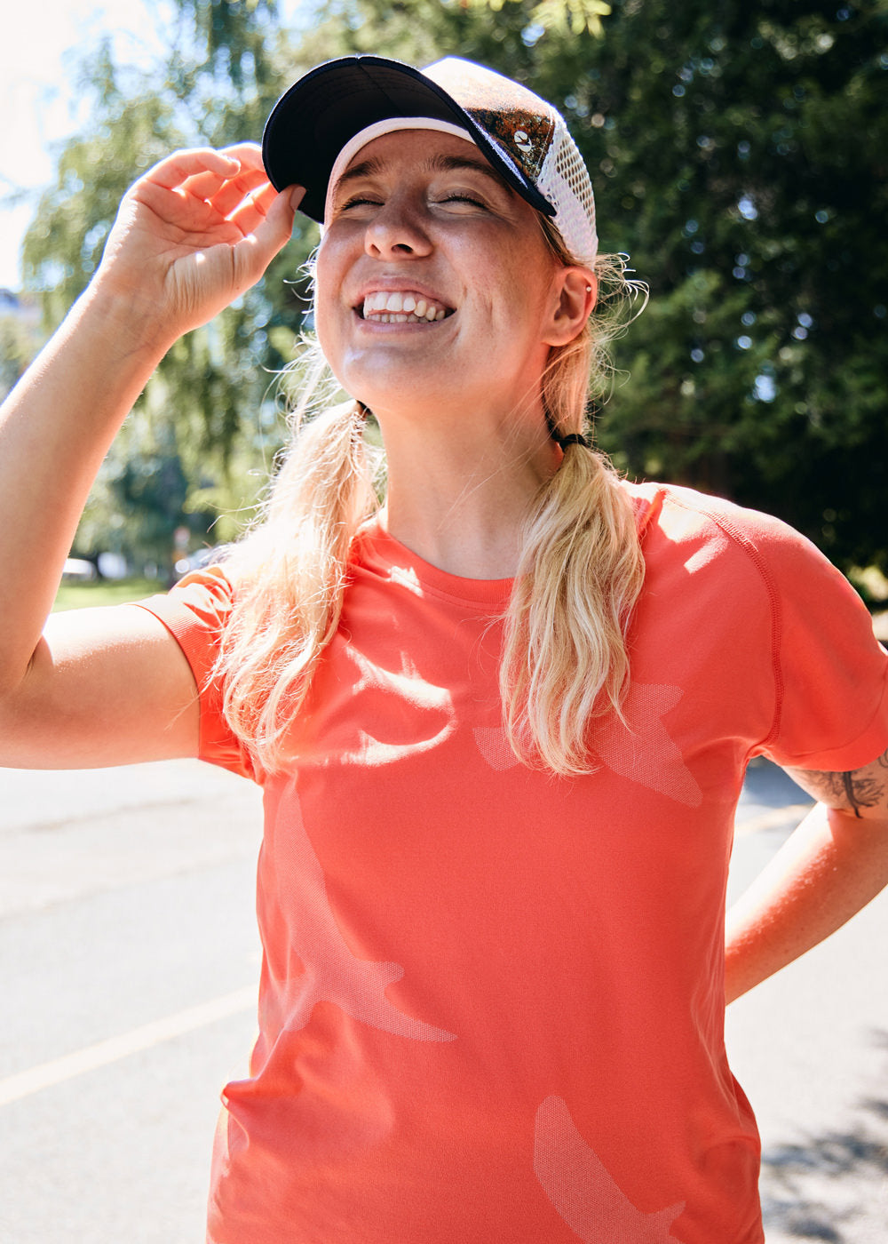 Altitude Short Sleeve in orange