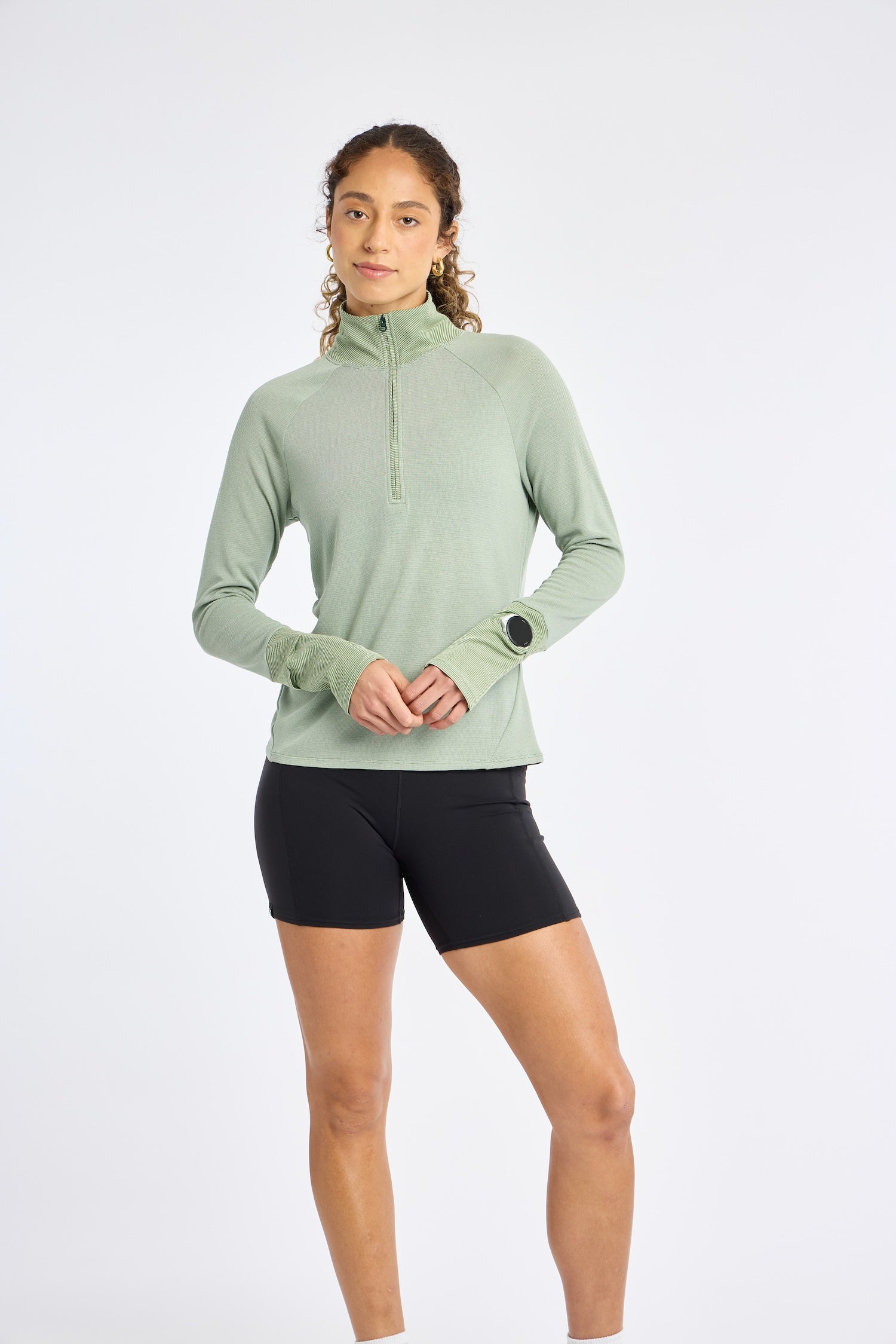 Flyout Wool Half Zip-zoom-5