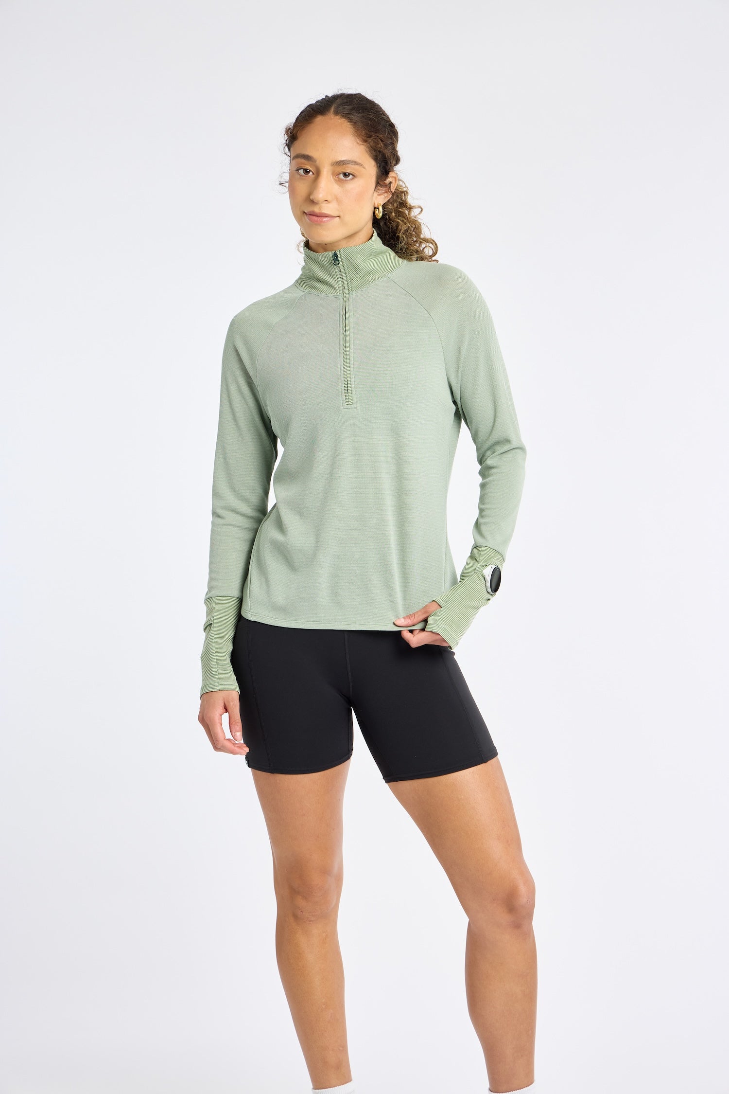 Flyout Wool Half Zip-zoom-9