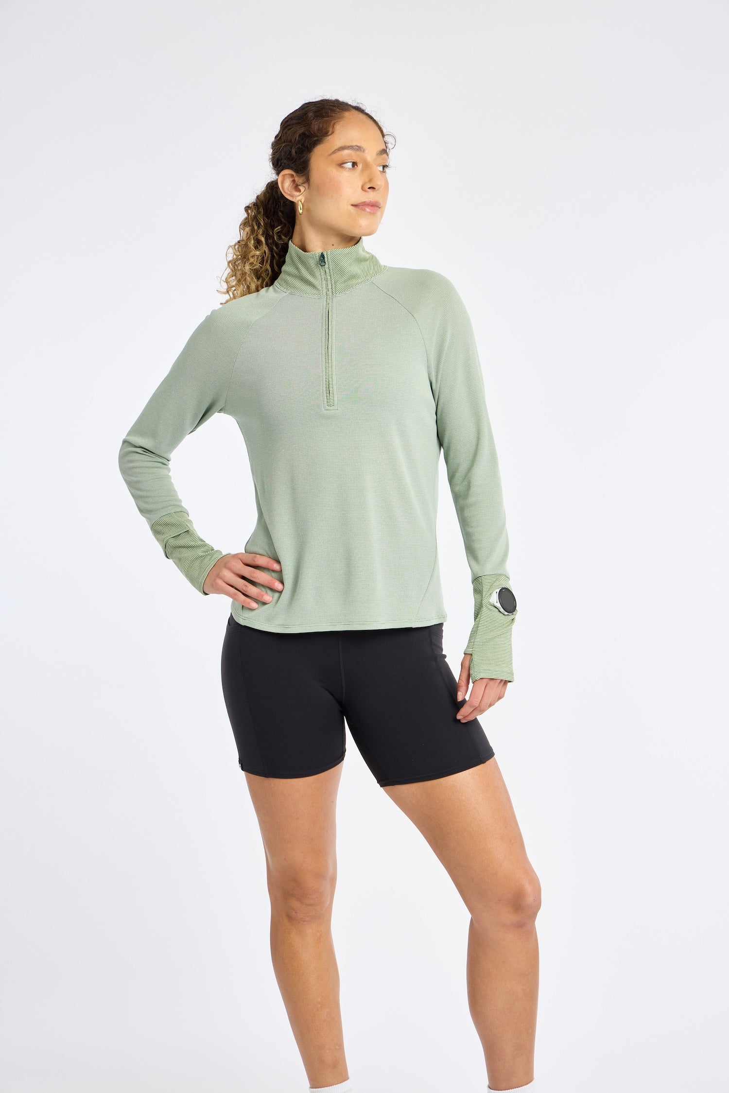 Flyout Wool Half Zip-zoom-8