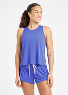 Flyout Chill Air Tank in Blue Rapids, front view