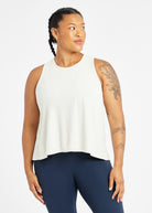 Flyout Chill Air Tank in Ivory, front view