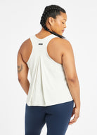 Flyout Chill Air Tank in Ivory, back view