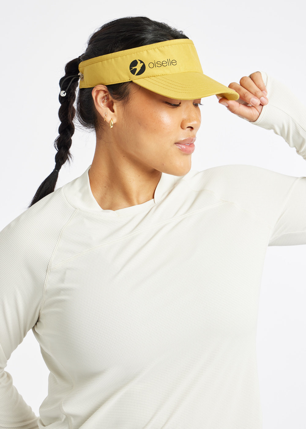 Foldable Running Visor in Saffron Yellow, photo 3