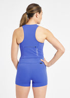 Perfect Running Crop in Blue Rapids, back view