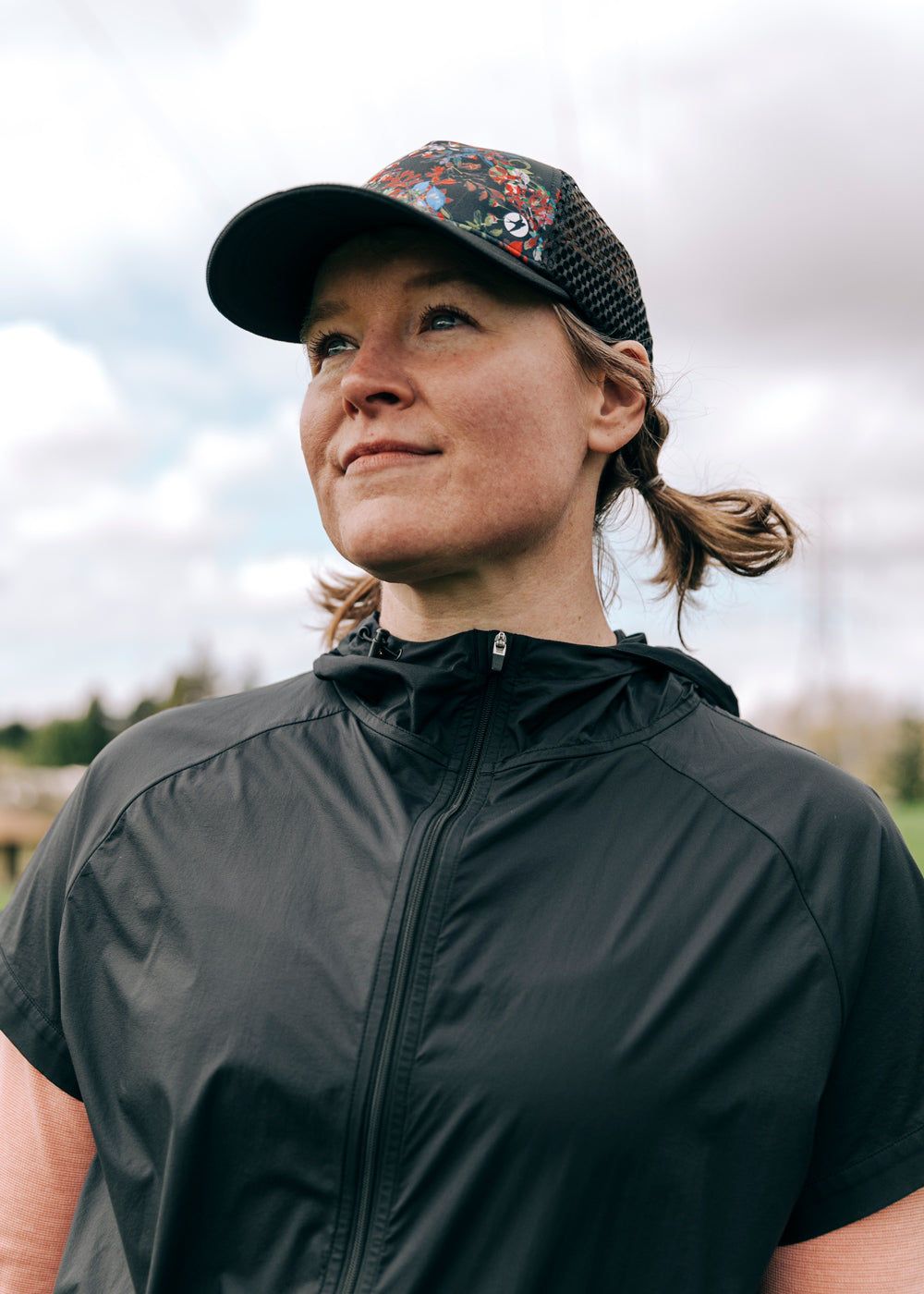 Baseball Cap Oiselle Running Hat New Oiselle Gray Denim Adjustable