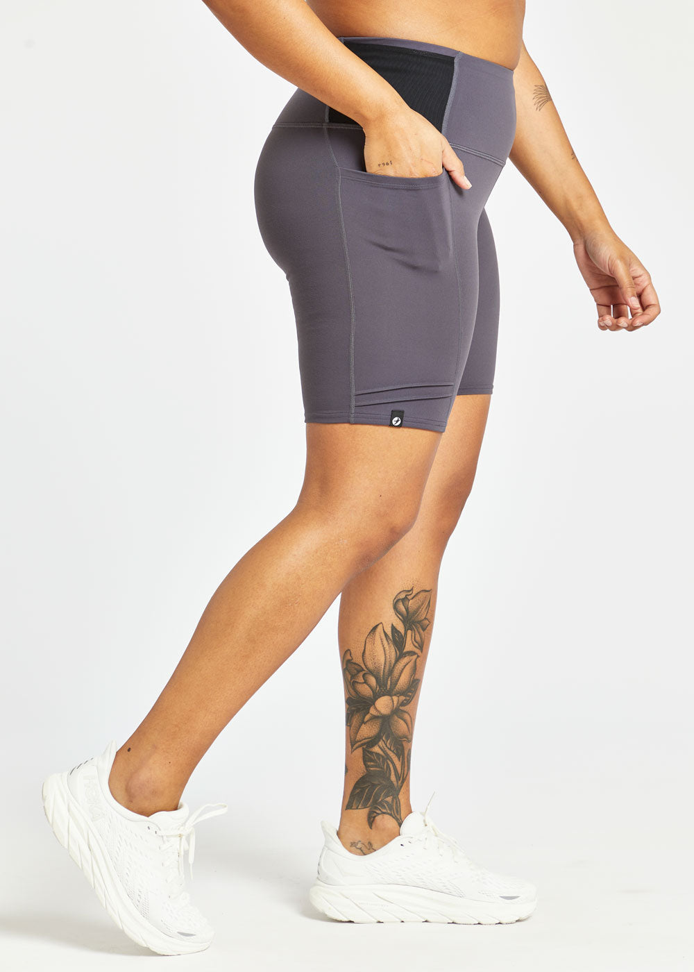 Mid Length Pocket Jogger Shorts